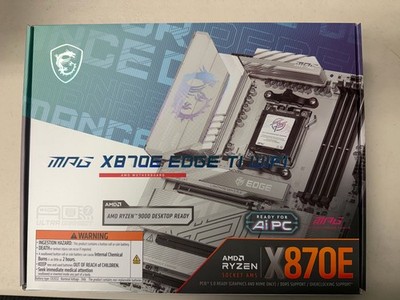 MSI MPG X870E EDGE TI WIFI AM5 AMD X870E DDR5 M.2 Wi-Fi 7 MOTHERBOARD