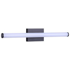 36" LED Bathroom Vanity Light, Vertical/Horizontal, 25W, 3CCT, 2000LM, Black