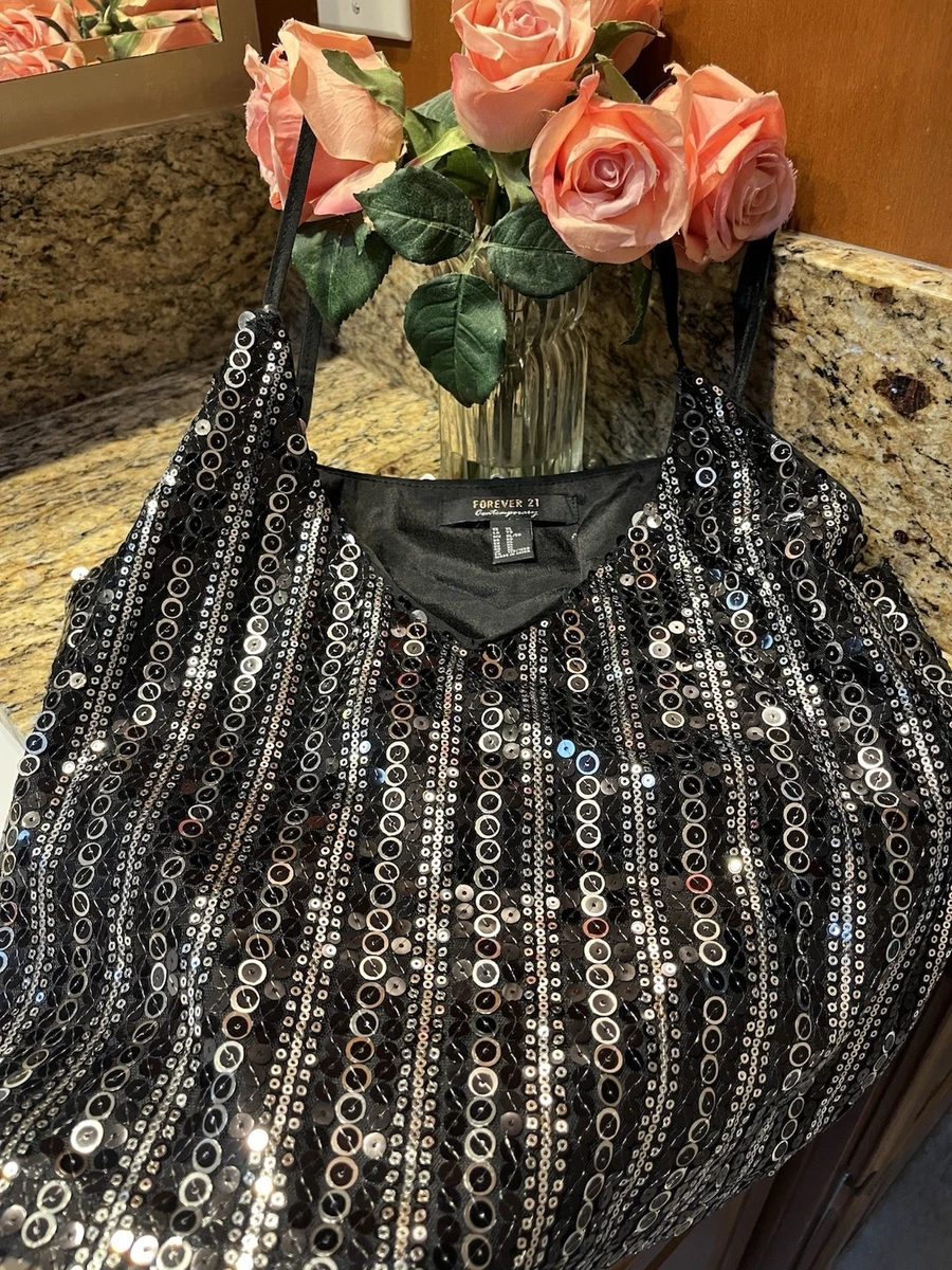 BB♡（感謝）/4 FOREVER 21 Sequin Tank Tops for Women for sale | eBay