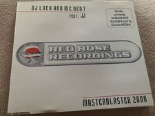 DJ LUCK & MC NEAT - MASTERBLASTER 2000 - 3 TRACK GARAGE CD SINGLE