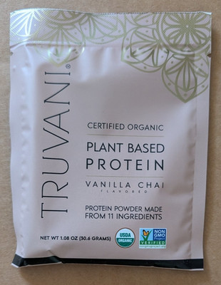 20Pkts Truvani Protein 1.08oz Vanilla Chai Vegan