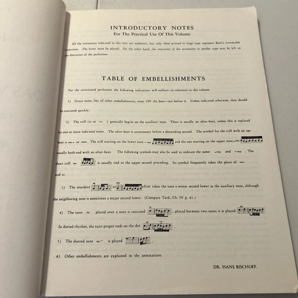 Bach Das Wohltemperierte Klavier Well Tempered Clavier 48 Preludes & Fugues 3036 - Image 3 of 4