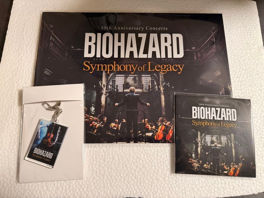 Resident Evil Symphony of Legacy merchandise 3 items set Sony