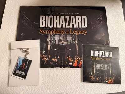 Resident Evil Symphony of Legacy merchandise 3 items set Sony