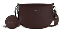 Bugatti Almata Crossbody Bag M UmhäNgetasche Utensilientasche Brown Dunkelbraun