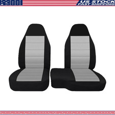 6040 High Back Bench Seat Cover Ford Ranger 2004-2012 2pcs Front Driver Passen