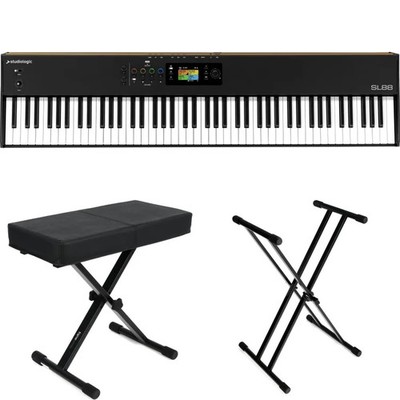 Studiologic SL88 MK2 88-key MIDI Keyboard Controller Essentials Bundle