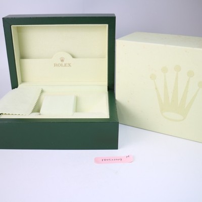 Rolex Uhrenbox Gehäuse 31.00.04 Wave Medium Grün Original r80521009