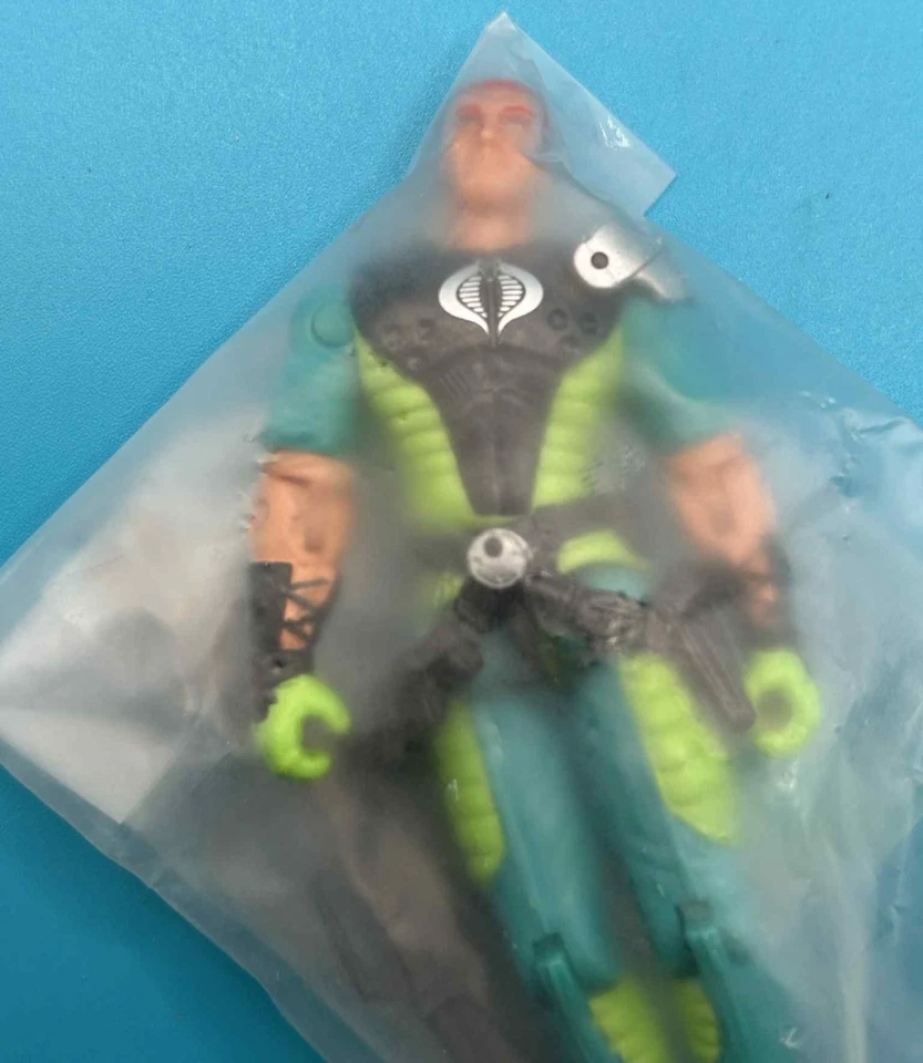 GI Joe Copperhead v3 2007 *COLLECTORS CLUB EXCLUSIVE, Complete Sealed in bag New - Image 4 of 4