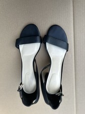 Nine West Tanela Women's Dress Sandals BLACK SIZE 9M HEEL 3-1/8''