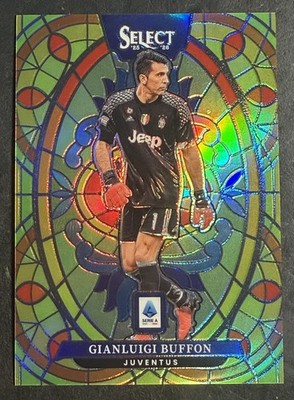 2025-26 Panini Select Serie A - Gianluigi Buffon Stained Glass #22