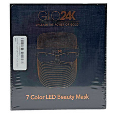 GLO24K 7-Color LED Beauty Mask Light Therapy Facial Treatment BD3