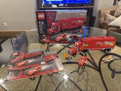 RETIRED SET : LEGO Cars: Mack's Team Truck (8486) 100% Complete w/ Box