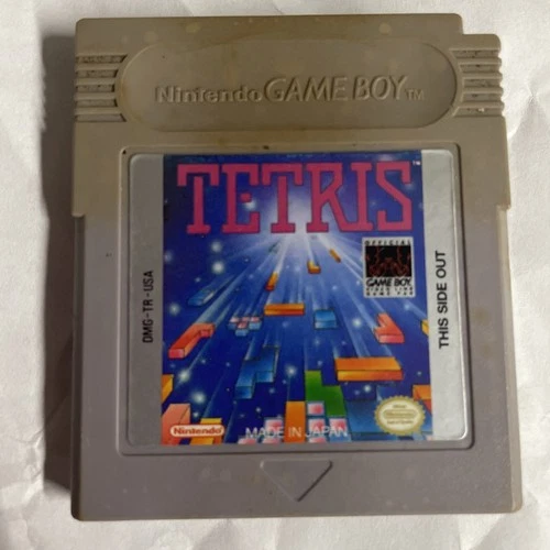 Tetris (Nintendo Game Boy, 1989) Authentic Genuine Game Cartridge