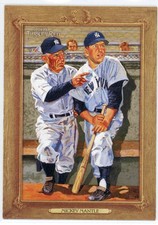 2007 Topps Turkey Red Baseball Mickey Mantle #19 Yankees