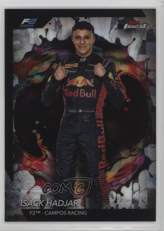 2024 Topps Finest Formula 1 Rare Refractor Isack Hadjar #241 1i3m