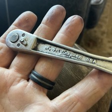 Vintage Snap On Tools 14 Drive Ratchet Mv71 Usa