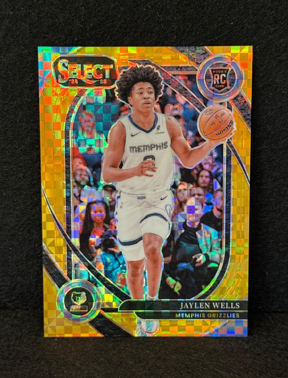 2024-25 Select JAYLEN WELLS Courtside Gold /10 RC #267