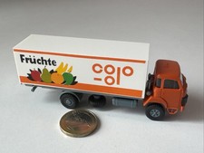 NR821 RMM Roskopf Wiking Saurer Coolo Früchte Lkw mit Koffer-Aufbau 1:87 Schweiz