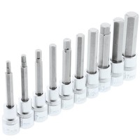 Innensechskant SteckschlüSsel Satz Stecknuss Set 5 - 17 Mm FüR Inbus Schrauben
