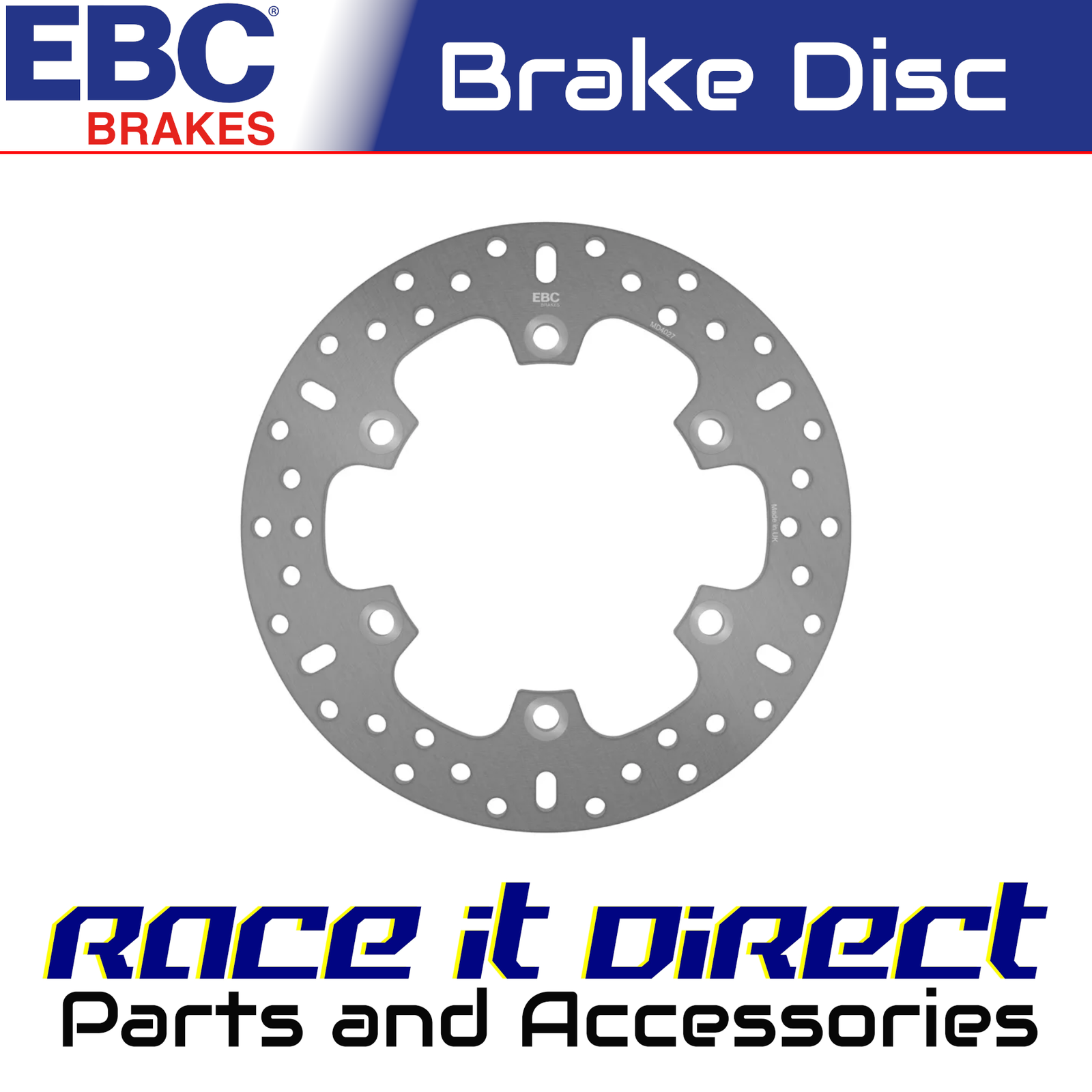Brake Disc for KAWASAKI GPX 600 R 1988-1994 Rear EBC