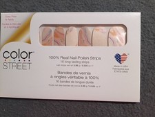 Color Street Nail Polish Strips 16 Long-Lasting Strips Perfect Confection