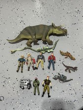 Kenner Jurassic Park JP08 Dino Damage Triceratops with Wound Cover 1993 AND MORE