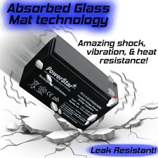12V 7Ah SLA Battery Replacement for ExpertPower EXP1270, EXP1272