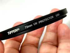 Tiffen - Filter UV Protector - 72mm used but still in Excellent Condition