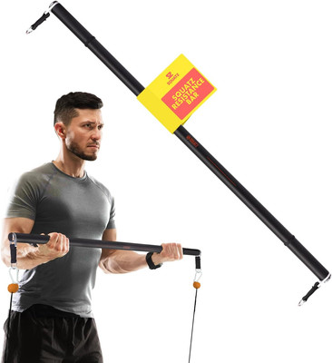 Apollo Mini Fitness Board Resistance Bar Attachment, Durable 43.7'' Exercise Bar