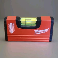 MILWAUKEE Minibox Level Red NEW Perfect Size For Small Tight Spaces