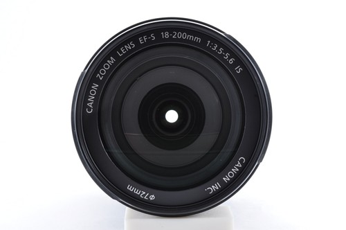 [Near MINT w/Hood] Canon EF-S EFS 18-200mm F/3.5-5.6 IS AF Lens From JAPAN #0160 - Picture 6 of 21