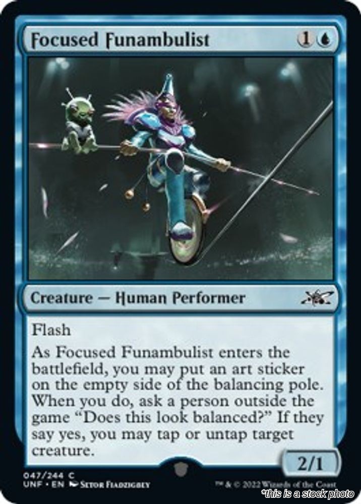 Focused Funambulist [UNF - 47] BUY2GET4FREE