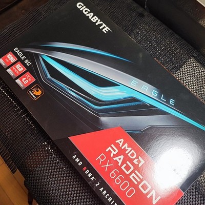 GIGABYTE AMD Radeon RX 6600 EAGLE 8G Graphic board
