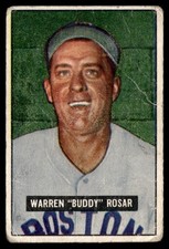 1951 Bowman Buddy Rosar Boston Red Sox #236