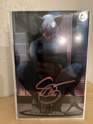 Absolute Batman 13 2nd Print Cover A Signed Snyder W Coa 1st Harley 1st Catwoman
