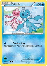 Frillish PHF 20/119 C XY - Phantom Forces Pokemon Card LP