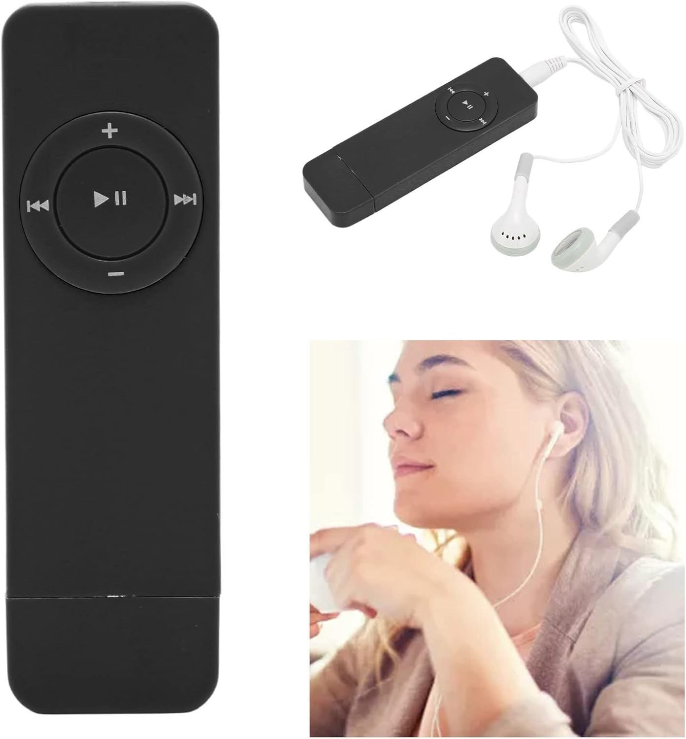 Mini MP3 Player with HiFi Sound - Perfect for Music Lovers and Audiobook Fans