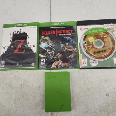Xbox One Bundle Killer Instinct Definitive Edition Deadpool Seagate 2 Tb Drive