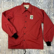 Vintage Swingster 70s AgriGold Seed Farmer Bomber Jacket Fleece Lined Medium