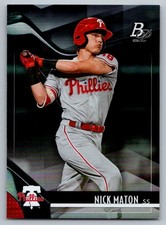 2021 Bowman Nick Maton #TOP-10 Philadelphia Phillies
