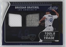 2022 Panini Absolute Tools of the Trade 2 Swatch 67/99 Brusdar Graterol 1k5