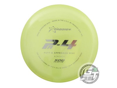 NEW Prodigy Discs 500 PA4 174g Yellow Gray Foil Putter Golf Disc
