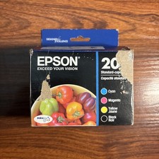 Epson 200XL Black 200 Cyan Magenta Yellow T200XL-BCS 4 Ink Cartridges