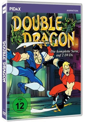 Double Dragon * DVD komplette 26-teilige Zeichentrickserie * Pidax Neu