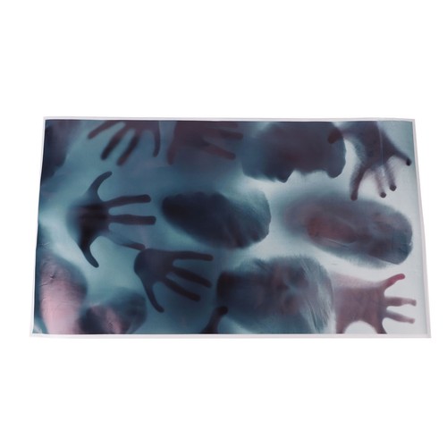 Halloween Scary Glass Window Decoration Stickers Party Haunted House Blood Handp - Picture 13 of 24