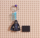 Minifigure Keychain Star Wars DARTH SIDIOUS EMPEROR PALPATINE w/Lightening Charm — photo 2