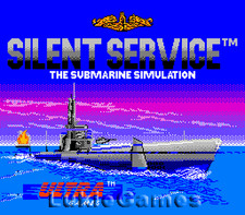 Silent Service - NES Nintendo Submarine Game