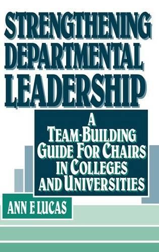 Strengthening Departmental Leadership - 9780787900120
