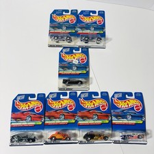 Hot Wheels Treasure Hunts lot of 7 1998, 1999, 2000 New On Card In Package